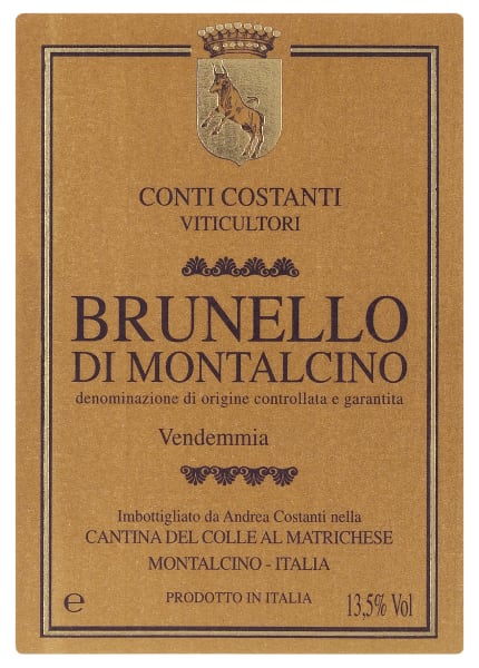 Rượu vang đỏ Conti Costanti Brunello di Montalcino (chai Magnum 1,5 lít) 2016