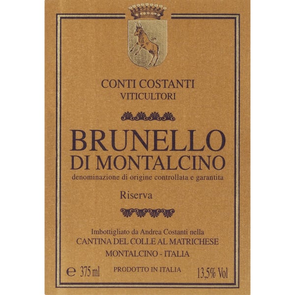 Rượu vang đỏ Conti Costanti Brunello di Montalcino Riserva (chai Magnum 1,5 lít) 2010