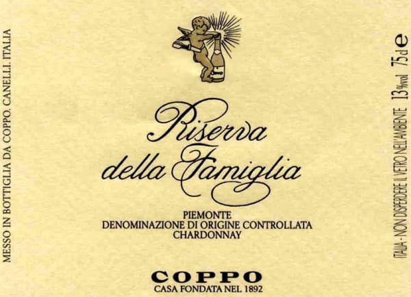 Rượu vang trằng Coppo Piemonte della Famiglia Riserva Chardonnay 2004