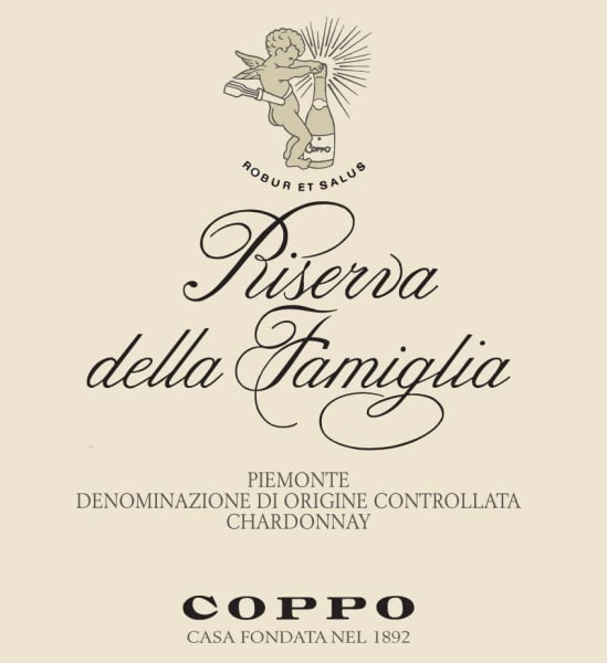 Rượu vang trằng Coppo Piemonte della Famiglia Riserva Chardonnay 2007