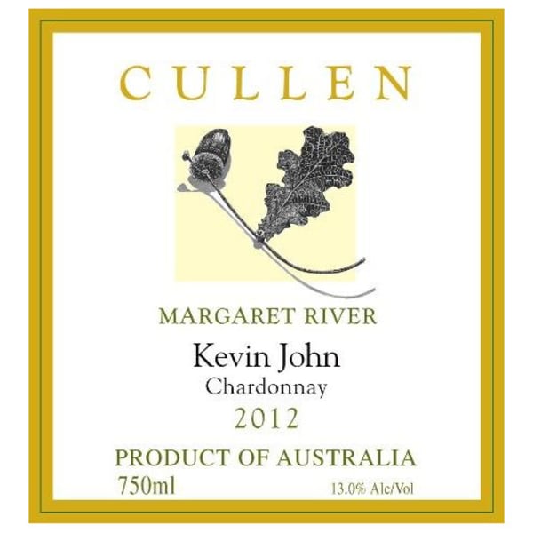 Rượu vang trằng Cullen Kevin John Chardonnay 2012
