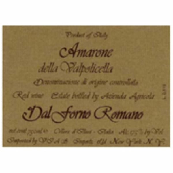 Rượu vang đỏ Dal Forno Romano Amarone della Valpolicella 2004