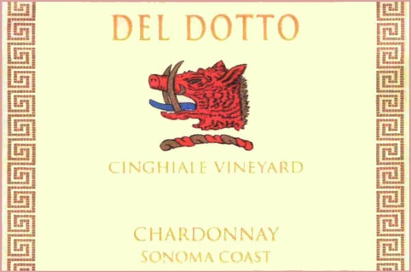 Rượu vang trằng Del Dotto Cinghiale Vineyard Chardonnay 2008