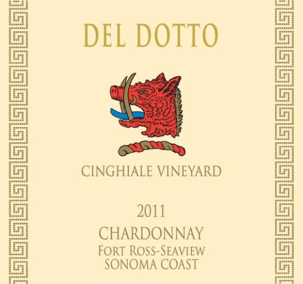 Rượu vang trằng Del Dotto Cinghiale Vineyard Chardonnay 2011