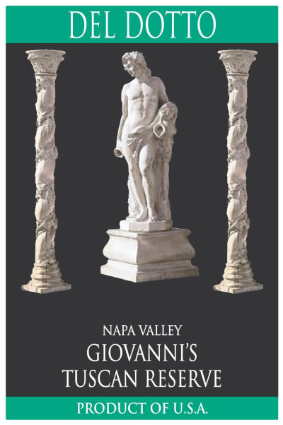 Rượu vang đỏ Del Dotto Giovanni's Tuscan Reserve (chai 6 lít) 2001