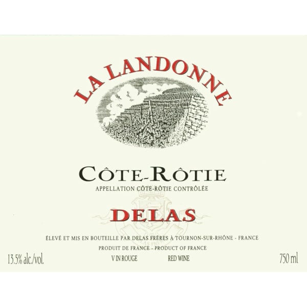 Rượu vang đỏ Delas Cote Rotie La Landonne (chai Magnum 1,5 lít) 2016