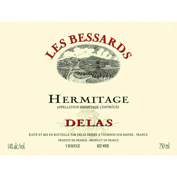 Rượu vang đỏ Delas Hermitage Les Bessards (chai Magnum 1,5 lít) 2011