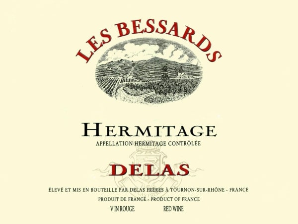 Rượu vang đỏ Delas Hermitage Les Bessards (chai Magnum 1,5 lít) 2017