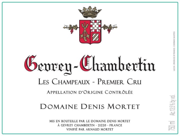 Rượu vang đỏ Denis Mortet Gevrey-Chambertin Les Champeaux Premier Cru 2020