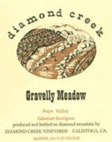 Rượu vang đỏ Diamond Creek Gravelly Meadow Cabernet Sauvignon (chai Magnum 1,5 lít) 1986