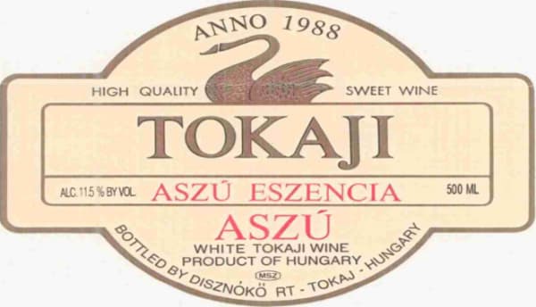 Rượu vang trằng Disznoko Tokaji Aszu Eszencia 1988