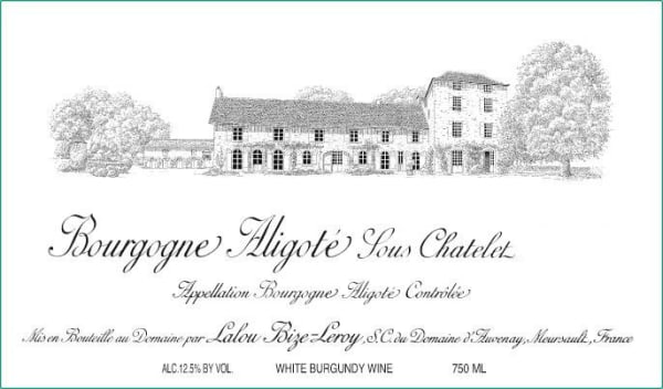 Rượu vang trằng Dom. d'Auvenay Bourgogne Aligote Sous Chatelet 2016