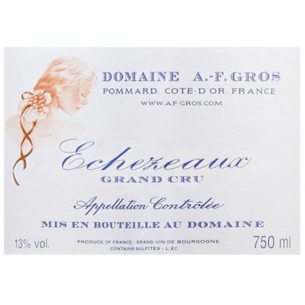 Rượu vang đỏ Domaine A.F. Gros Echezeaux Grand Cru 2012