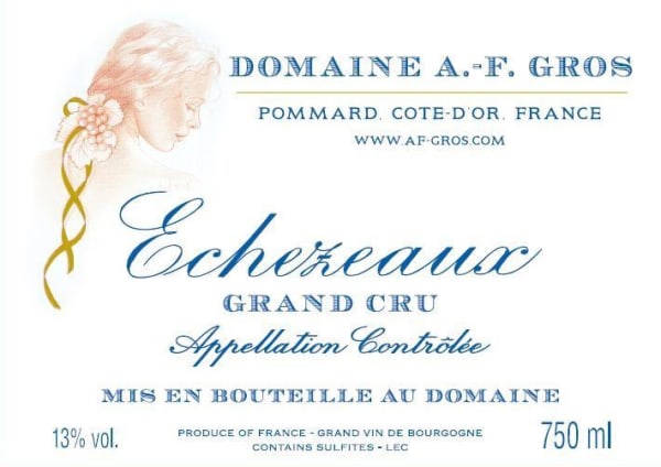 Rượu vang đỏ Domaine A.F. Gros Echezeaux Grand Cru 2017