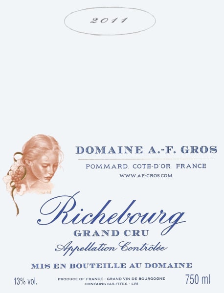 Rượu vang đỏ Domaine A.F. Gros Richebourg Grand Cru 2011