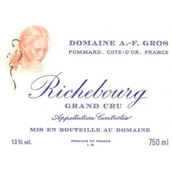 Rượu vang đỏ Domaine A.F. Gros Richebourg Grand Cru 2012