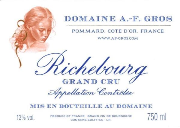 Rượu vang đỏ Domaine A.F. Gros Richebourg Grand Cru 2013