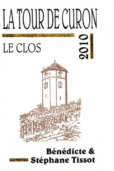 Rượu vang trằng Domaine Andre et Mireille Tissot Clos de la Tour de Curon Chardonnay 2010