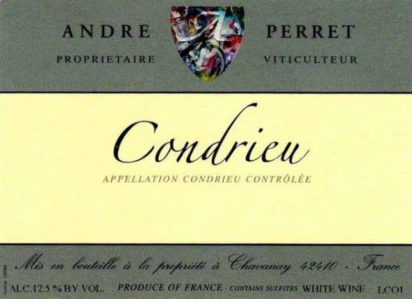 Rượu vang trằng Domaine Andre Perret Condrieu 2012