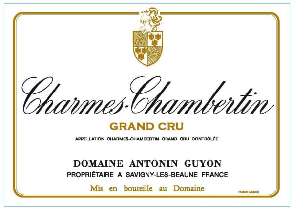 Rượu vang đỏ Domaine Antonin Guyon Charmes Chambertin Grand Cru 2012