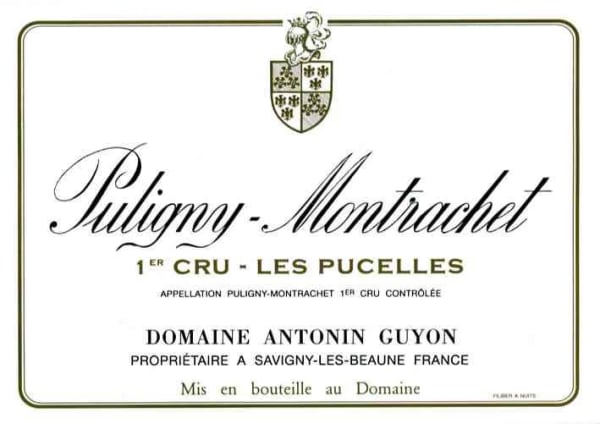 Rượu vang trằng Domaine Antonin Guyon Puligny-Montrachet Les Pucelles Premier Cru 2013