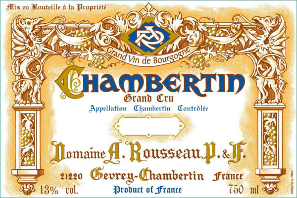 Rượu vang đỏ Domaine Armand Rousseau Chambertin Grand Cru 2012