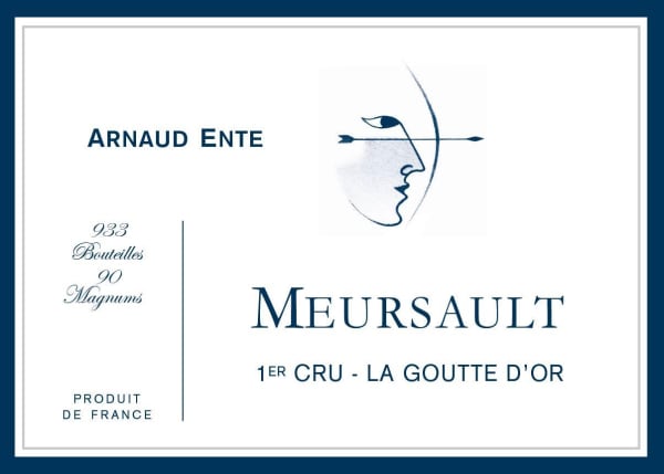 Rượu vang trằng Domaine Arnaud Ente Meursault La Goutte d'Or Premier cru 2012
