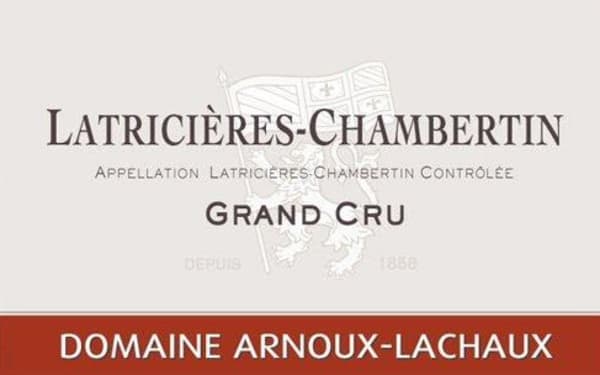 Rượu vang đỏ Domaine Arnoux-Lachaux Latricieres-Chambertin Grand Cru 2010
