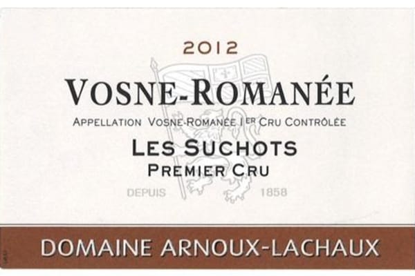 Rượu vang đỏ Domaine Arnoux-Lachaux Vosne Romanee Les Suchots Premier Cru 2012