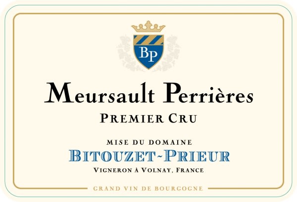 Rượu vang trằng Domaine Bitouzet-Prieur Meursault Les Perrieres Premier Cru 2014