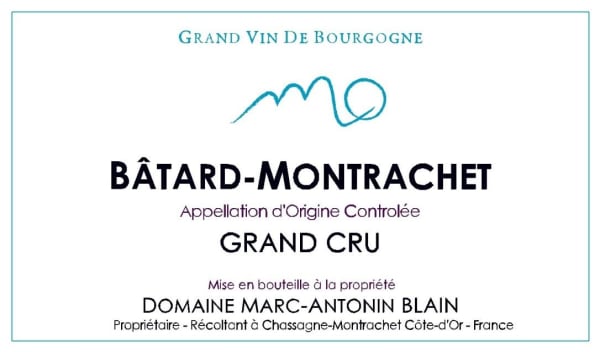 Rượu vang trằng Domaine Blain Batard-Montrachet Grand Cru 2009