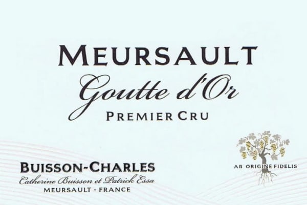 Rượu vang trằng Domaine Buisson-Charles Meursault Goutte d'Or Premier Cru 2020