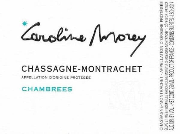 Rượu vang trằng Domaine Caroline Morey Chassagne-Montrachet Chambrees 2020