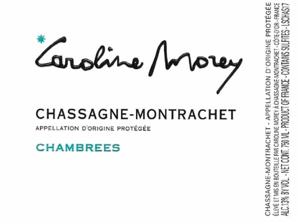 Rượu vang trằng Domaine Caroline Morey Chassagne-Montrachet Chambrees 2021