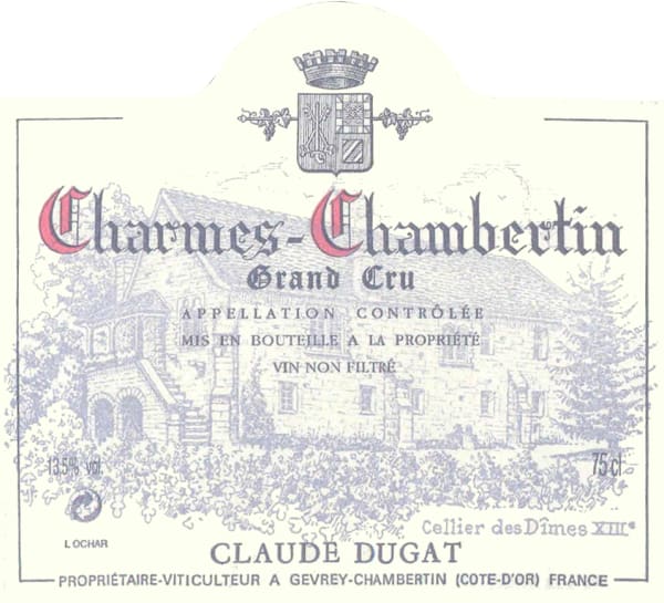 Rượu vang đỏ Domaine Claude Dugat Charmes Chambertin 2005