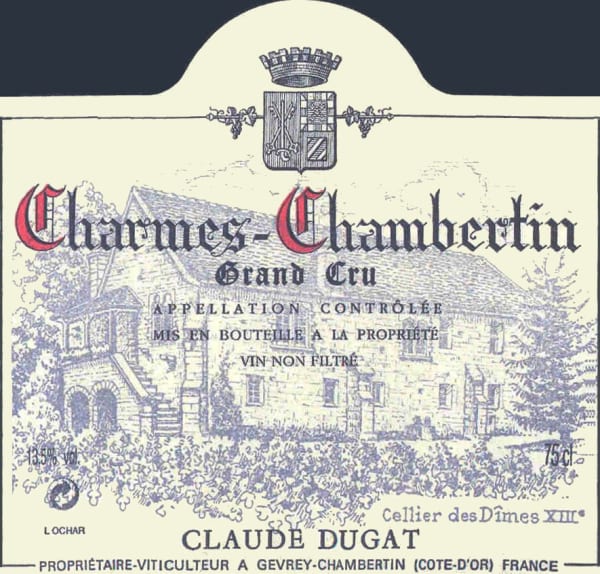 Rượu vang đỏ Domaine Claude Dugat Charmes Chambertin 2009