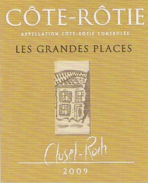 Rượu vang đỏ Domaine Clusel-Roch Cote-Rotie Les Grandes Places 2009