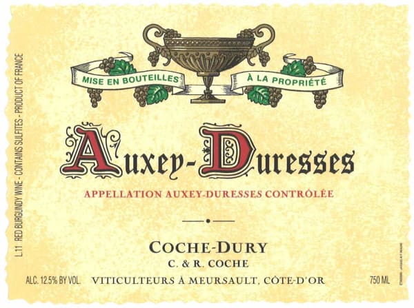 Rượu vang đỏ Domaine Coche-Dury Auxey-Duresses 2017