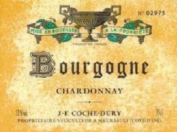 Rượu vang trằng Domaine Coche-Dury Bourgogne Blanc 2008