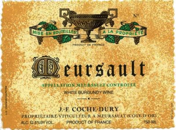 Rượu vang trằng Domaine Coche-Dury Meursault blanc 2010