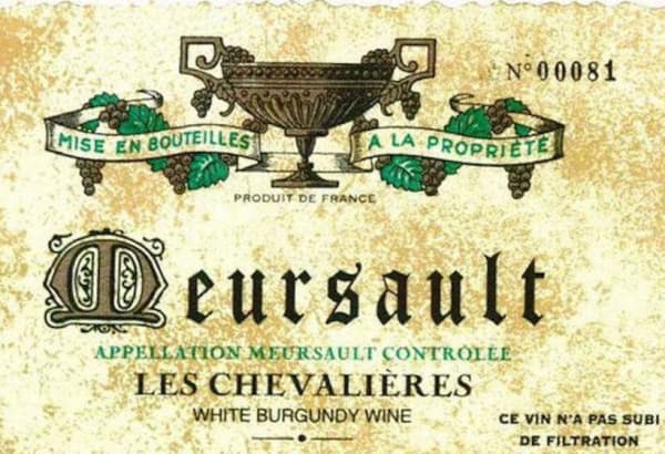 Rượu vang trằng Domaine Coche-Dury Meursault Les Chevalieres 2011
