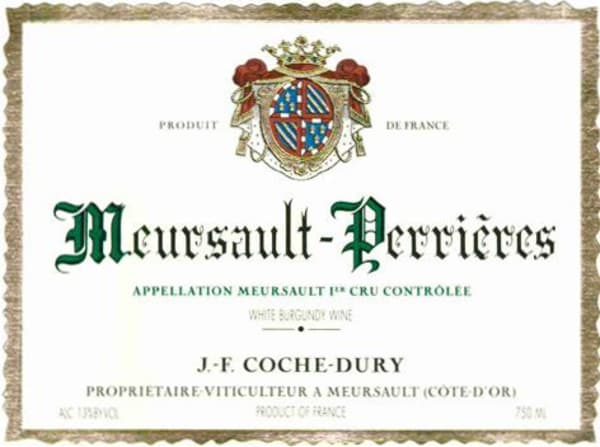 Rượu vang trằng Domaine Coche-Dury Meursault-Perrieres Premier Cru 2008