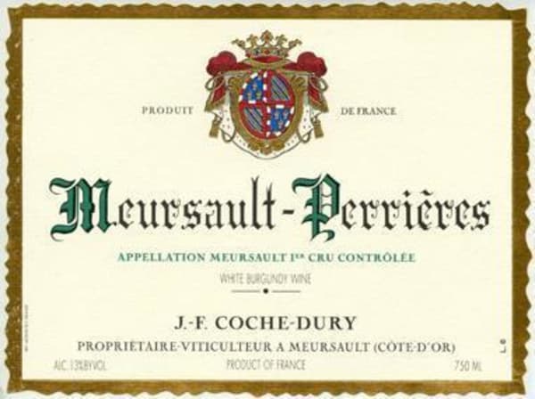 Rượu vang trằng Domaine Coche-Dury Meursault-Perrieres Premier Cru 2010