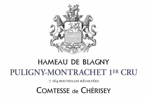 Rượu vang trằng Domaine Comtesse de Cherisey Puligny-Montrachet Hameau de Blagny Premier Cru 2020