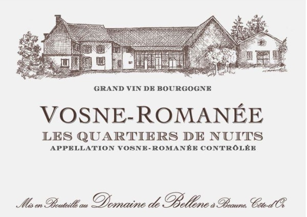 Rượu vang đỏ Domaine de Bellene Vosne-Romanee 1er Cru Quartiers de Nuits 2021