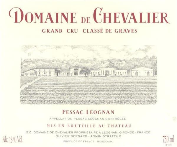 Rượu vang đỏ Domaine de Chevalier 6-Pack OWC 2018