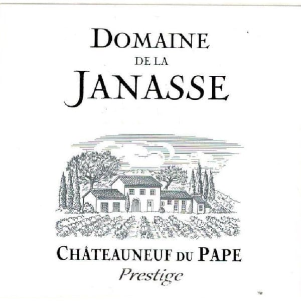Rượu vang trằng Domaine de la Janasse Chateauneuf-du-Pape Cuvee Prestige Blanc 2015