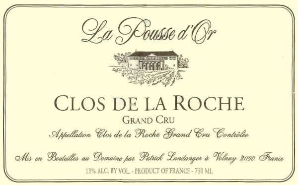 Rượu vang đỏ Domaine de la Pousse d'Or Clos de la Roche Grand Cru 2012