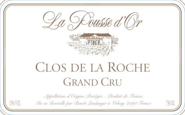 Rượu vang đỏ Domaine de la Pousse d'Or Clos de la Roche Grand Cru 2018