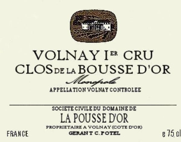 Rượu vang đỏ Domaine de la Pousse d'Or Volnay Clos de la Bousse d'Or Premier Cru (chai Magnum 1,5 lít) 2006